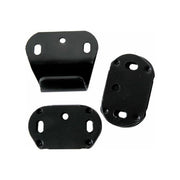 Cisa 1.07072.21.0 Bocchetta Angolare Laterale e Superiore per Maniglioni Antipanico Acciaio 44x50 mm colore Nero