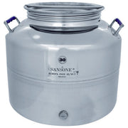 Sansone Bidone Inox Per Olio Lt.30