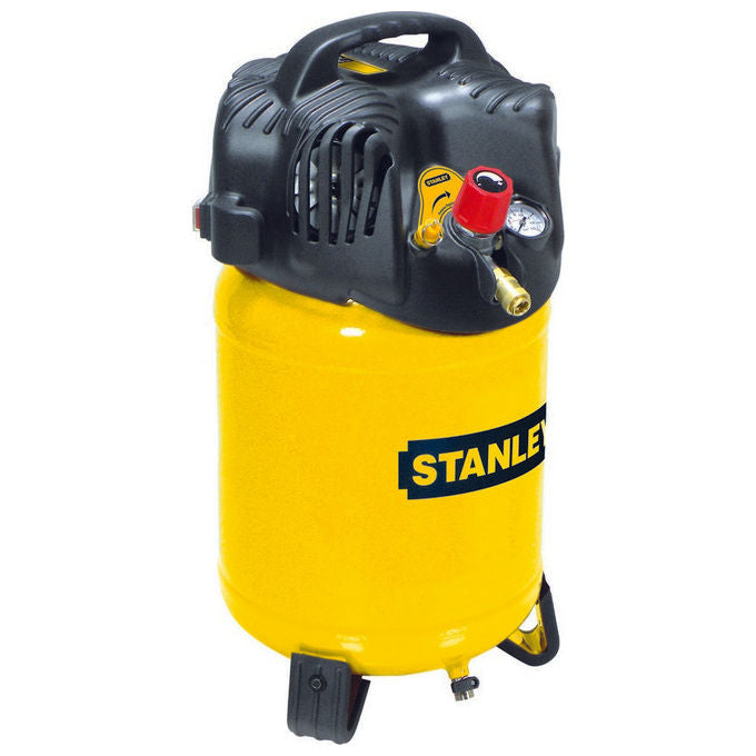 Stanley Compressore D200-10-24V Lt.24 per Fai da Te e Uso Professionale con Serbatoio da 24 Litri