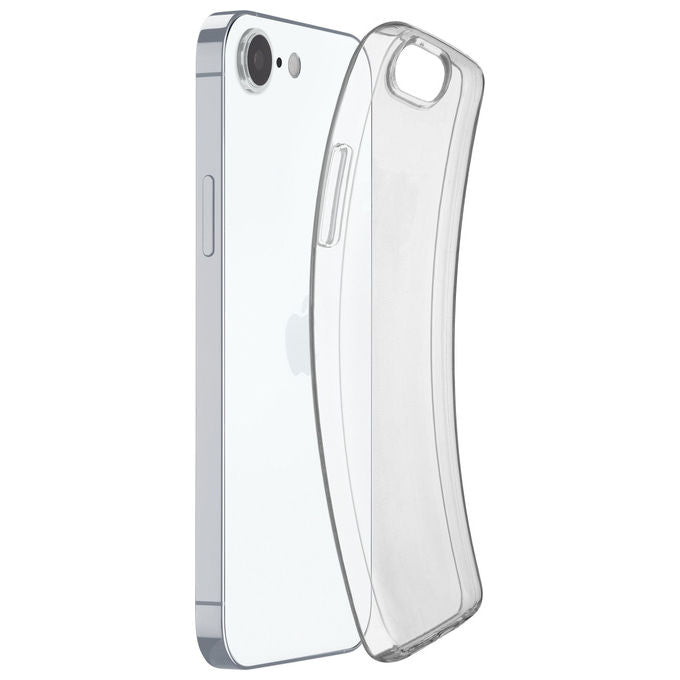 Cellularline FINECIPHSE4T Fine Cover iPhone 16e 17e TPU Ultra Sottile Micro-Dots colore Trasparente