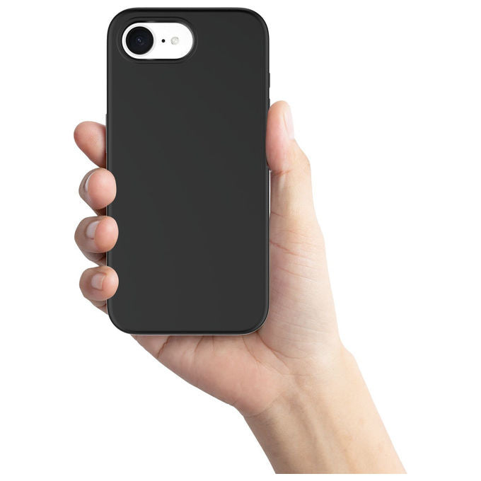 Cellularline Sensation Cover Soft Touch Nera per iPhone 16e