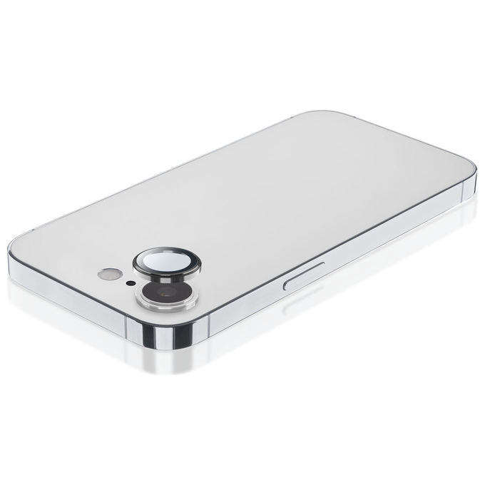 Cellularline Ring Fotocamera Vetro Temperato Trasparente per iPhone 16e