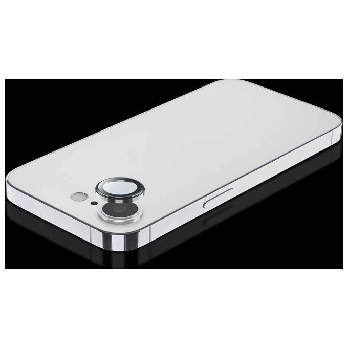 Cellularline Ring Fotocamera Vetro Temperato Trasparente per iPhone 16e