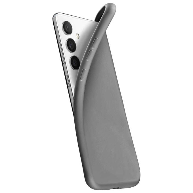 Cellularline Chroma Cover in Gomma Grigia per Samsung Galaxy A36-A56