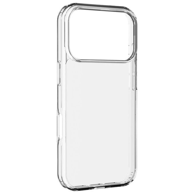 Cellularline Custodia Rigida Trasparente Antiurto Bordo Gomma iPhone 17 Pro Max