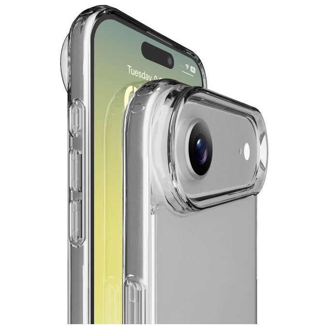 Cellularline, Cover Trasparente, Bordi Gomma, Anti-urto, iPhone Air