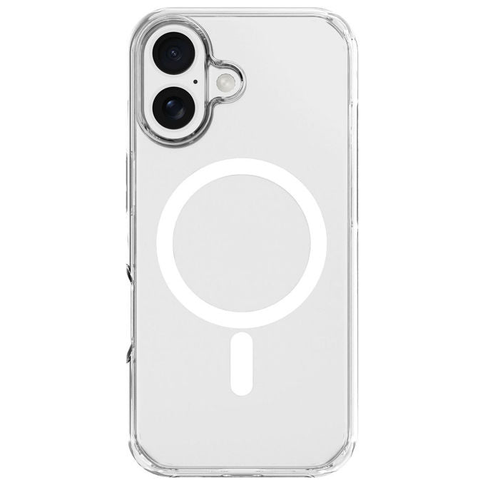 Cellularline, Cover Trasparente MagSafe, Anti-Giallo, Anti-Batterica, iPhone 17