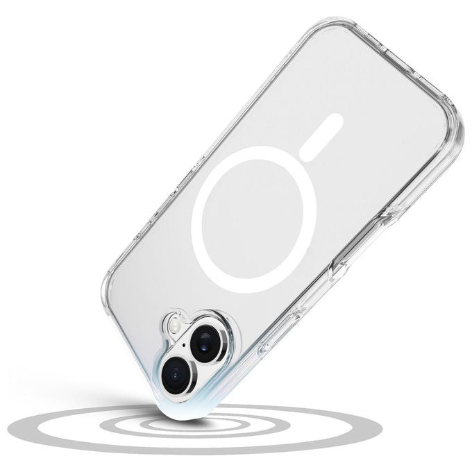 Cellularline, Cover Trasparente MagSafe, Anti-Giallo, Anti-Batterica, iPhone 17