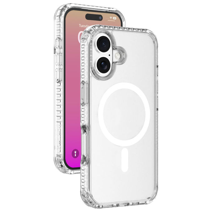 Cellularline Custodia iPhone 17 Ultra Strong Mag Trasparente Anti-shock MagSafe