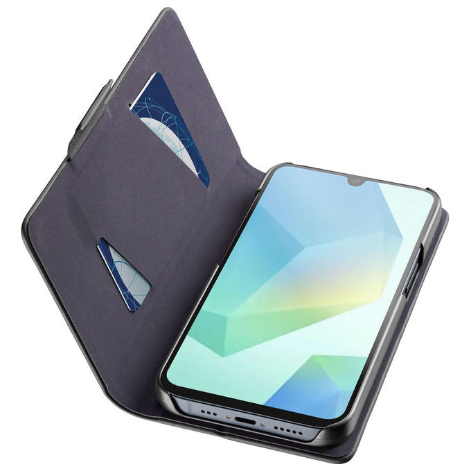 CELLULARLINE BOOK3GALA17K Book Custodia a Libro Samsung Galaxy A17 Similpelle Chiusura Magnetica Tasca Portacarte colore Nero