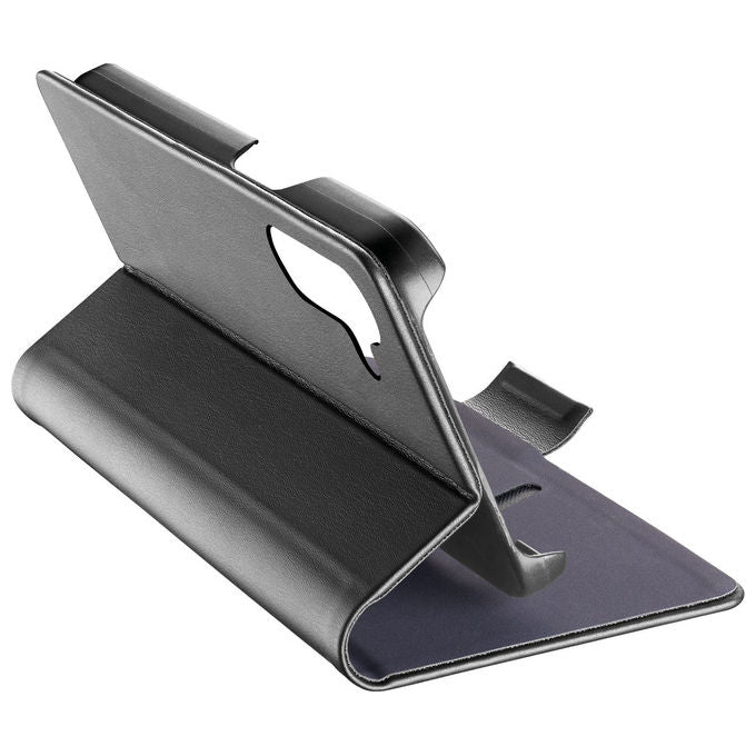 CELLULARLINE BOOK3GALA17K Book Custodia a Libro Samsung Galaxy A17 Similpelle Chiusura Magnetica Tasca Portacarte colore Nero
