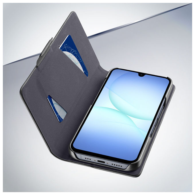 CELLULARLINE BOOK3GALA17K Book Custodia a Libro Samsung Galaxy A17 Similpelle Chiusura Magnetica Tasca Portacarte colore Nero