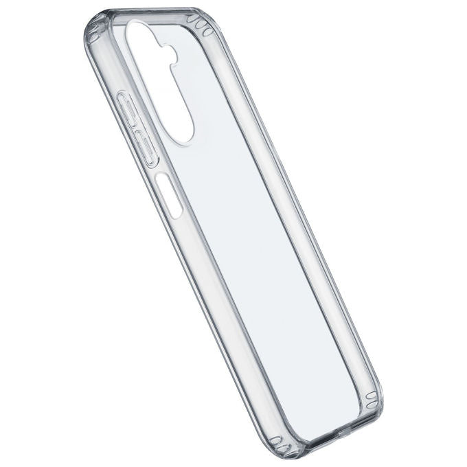 Cellularline Clear Strong, Custodia rigida con bordi in gomma per Samsung Galaxy A17, Trasparente