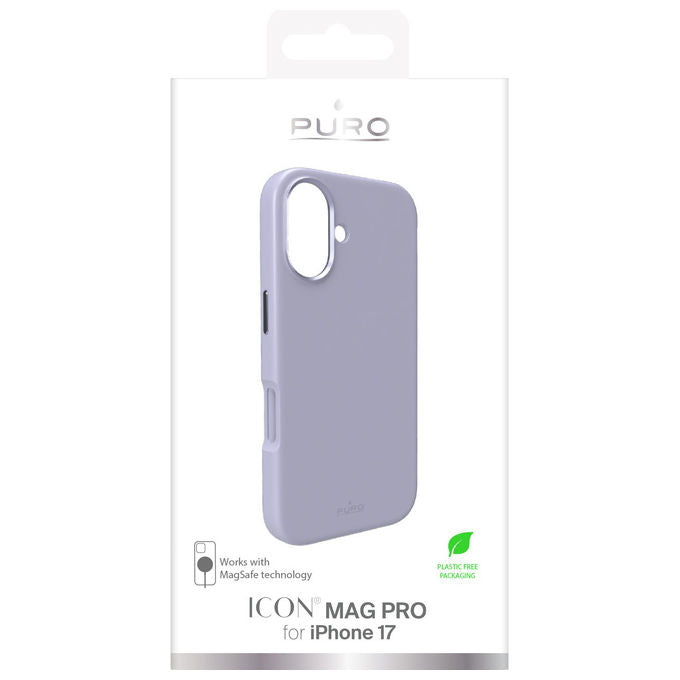 Puro Cover Icon Mag Pro Rosa Custodia in silicone per Apple iPhone 17