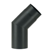 Ala - Gomito a 45° in acciaio nero Ø15 cm, spessore 2 mm