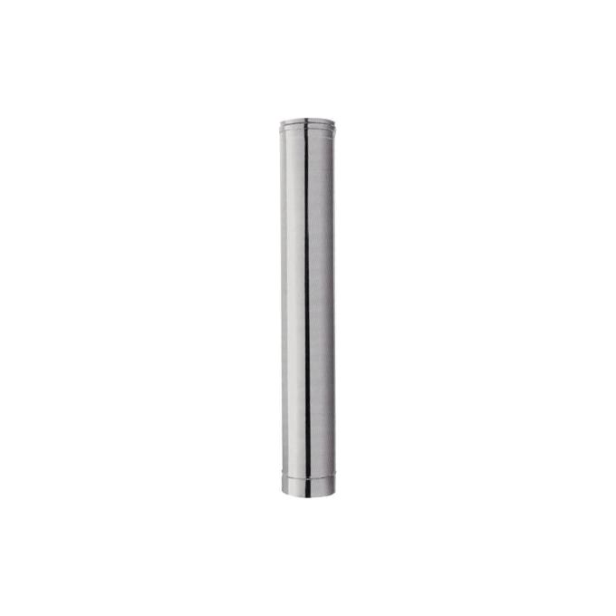 ALA 2000 Tubo Inox 25X100 per Riscaldamento e Accessori Stufe e Camini