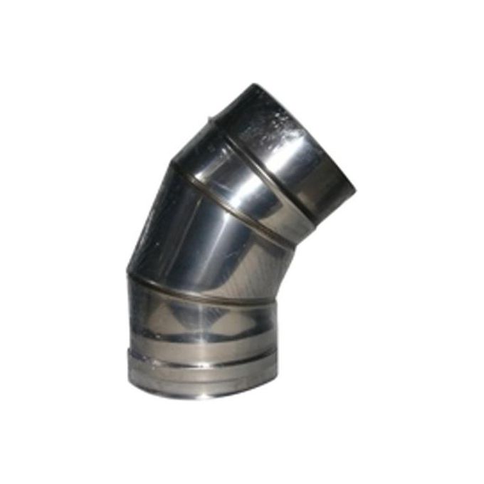 Ala Gomito Inox Settori 45^ 18