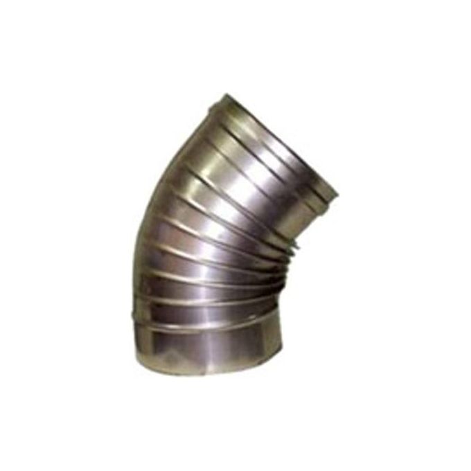 Ala Gomito Inox 45^ 10