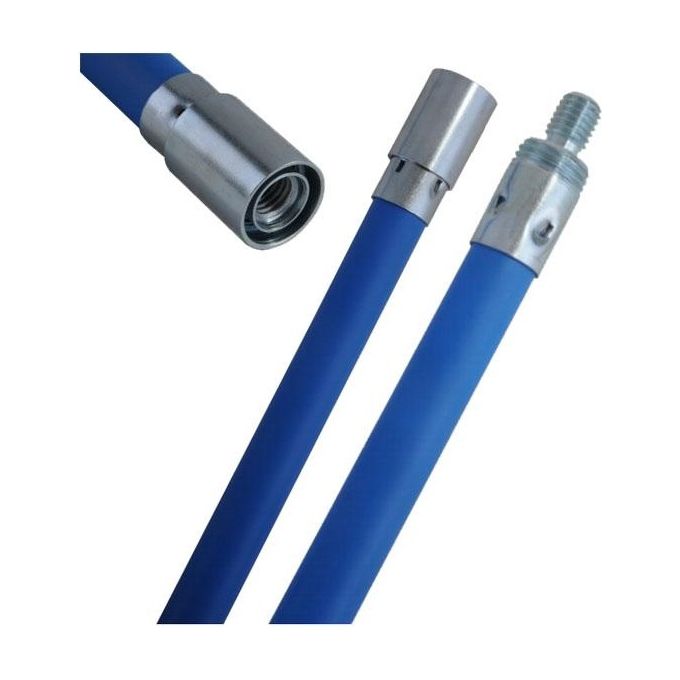 Spazzolificio Aiello Asta Scovoli Camino Flex Pp MA12 cm 200 Professionale