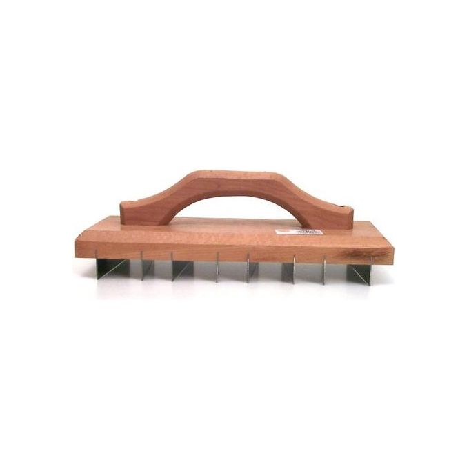 PAVAN 0760050 Raschia Assi Lama in Acciaio 0,8 mm Manico in Legno di Faggio Evaporato 325x110 mm colore Legno