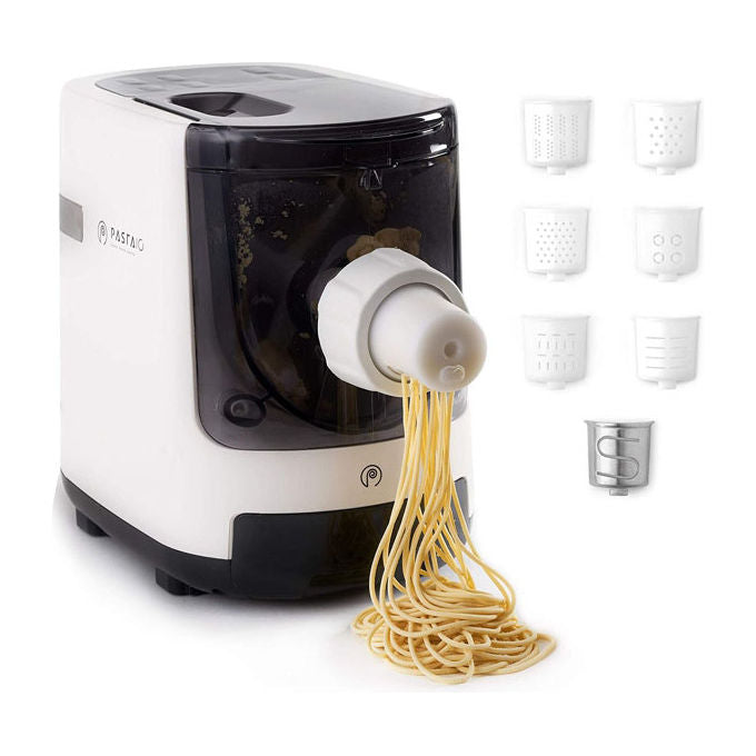 Classe 70906092 Pastaio Macchina per Pasta Fresca Elettrica 2 in 1 800g 180W 7 Trafile Bilancia Integrata