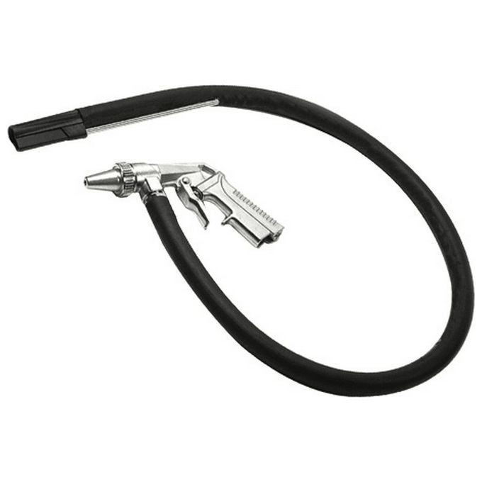 ANI 303052 Pistola Sabbiatrice A 209-11-A con Tubo Pescante 1,20 m attacco 1-4'' corpo in alluminio nichelato guarnizioni NBR 70 pressione max 10 BAR colore Nero