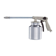 ANI 26B-11A Pistola Lavaggio Nafta Professionale Serbatoio 1 l Pressione Max 10 bar Corpo Alluminio Nichelato Valvola Progressiva