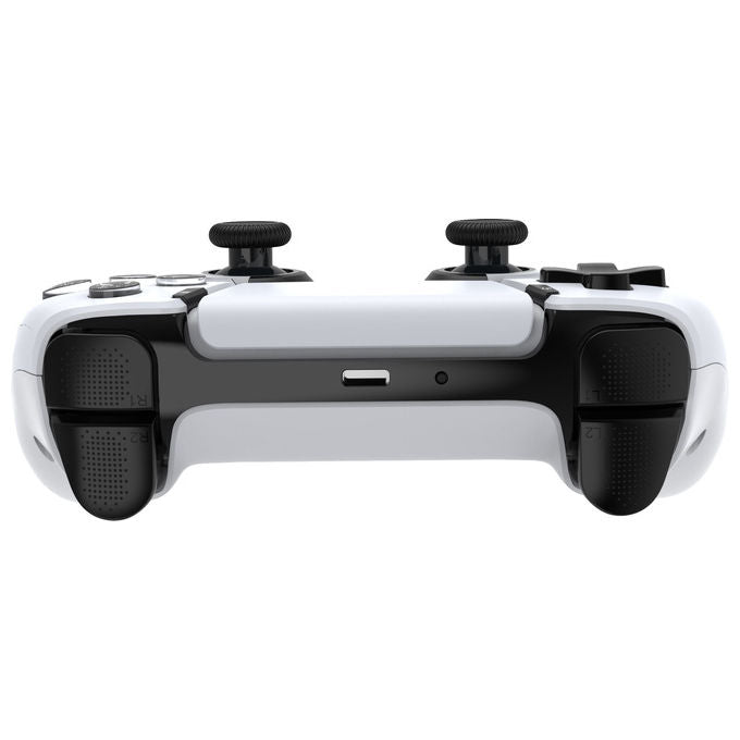 Qubick COP50020 Vector Controller Wireless Gamepad per PlayStation 5 Bluetooth Hall Effect Pulsanti Programmabili colore Bianco
