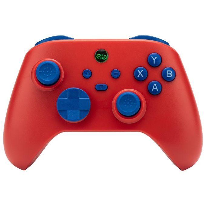 Qubick, Controller Wireless Aero Rosso e Blu per Nintendo Switch