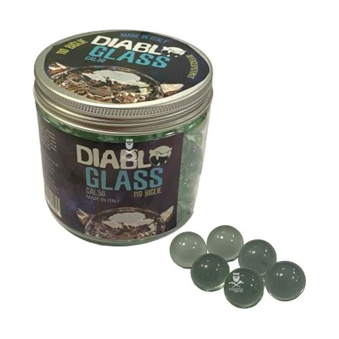 Defence System Pallino Pistole Pb 575 Diablo Glass 110 Pezzi