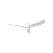 Perenz ventilatore da soffitto con luce, modello 7211B IR, Bianco