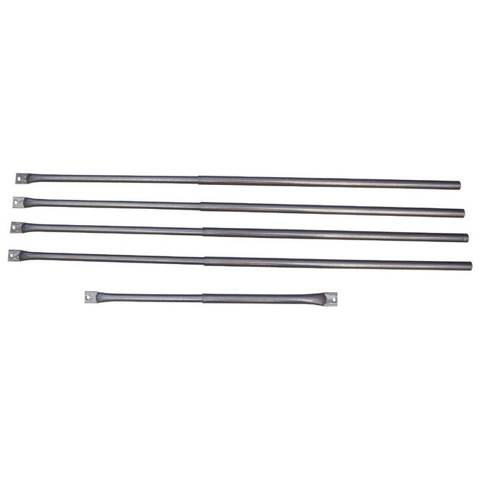 Moia 100Q Kit Aste Serratura Quintuplice Regolabili 750-1350 mm Serie M e A colore Marrone martellato