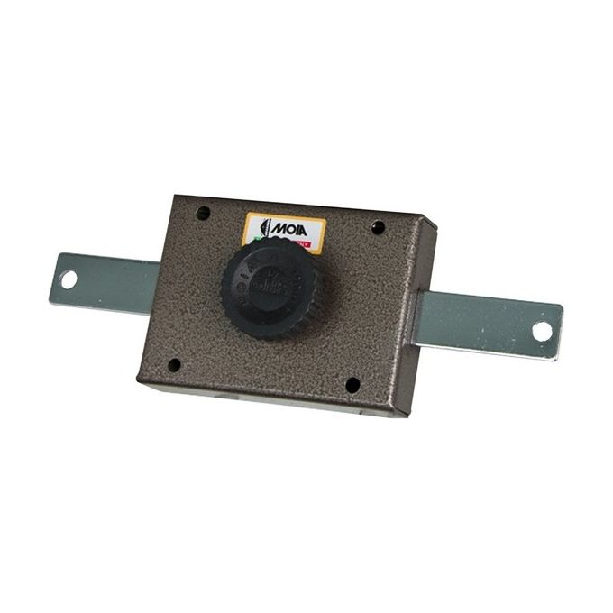 Moia 843765 Deviatore di Rinvio 140P per Aste con Pomolo Interno Solo Pomolo Incluso colore Nero