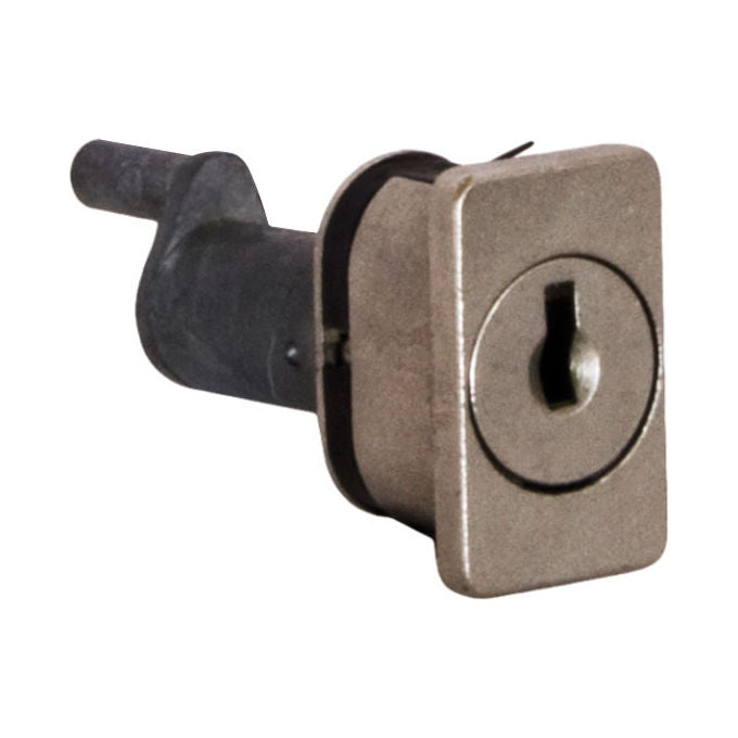OMR 163433 Serratura ovale per cassettiera a lamella con perno regolabile 20 mm