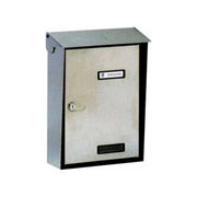 Silmec Cassetta Lettere Inox Tetto Ap 10-015