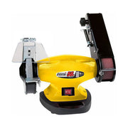 FEMI 504B ASP FEMI Levigatrice a Nastro Inclinabile con Aspirazione 120 x 1500 mm 900W con Basamento e Aspiratore Montato colore Nero