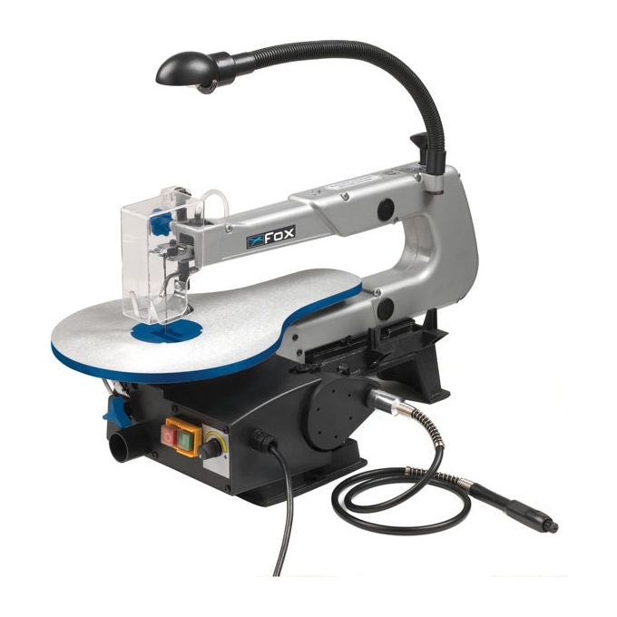 FEMI SS40-562 Sega alternata elettrica 125 W velocita' variabile 550-1600 cps-min con albero flessibile e kit utensili colore Nero