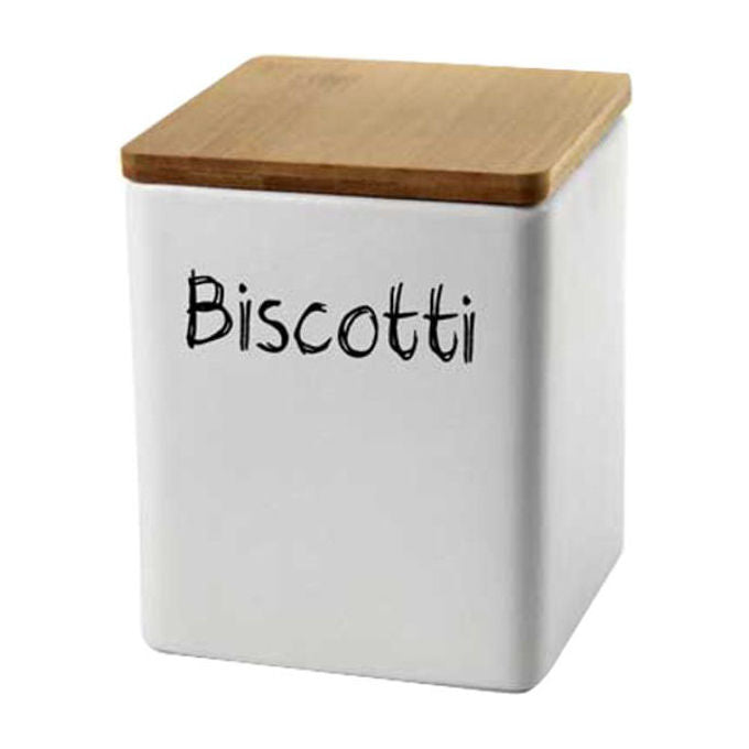 Bellintavola Barattolo Ceramica Biscotti 13x13x17cm