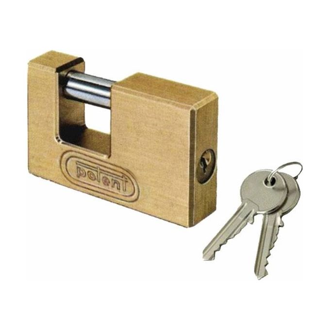 Potent Lucchetto Ottone Mm 90 Serrande