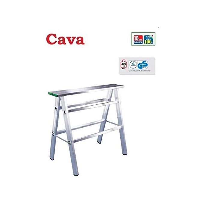 Facal CAVA Cavallettone Pieghevole Alluminio 83,5 cm Portata 300 Kg Professionale Made in Italy