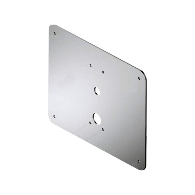 Disec A2466 Piastra Rinforzo per Serranda Basculante Liscia in Acciaio Zincato 300x240 mm