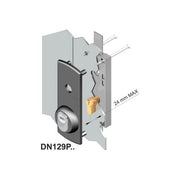 Disec DN129PD1AN Protettore Serranda Basculante Nemef Acciaio Temprato 44x144 mm colore Nero