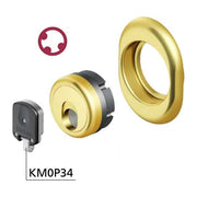 Disec OL3G2MB Monolito Protettore Magnetico Diametro 38 mm colore Nero