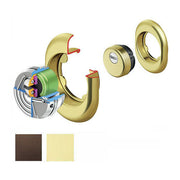 DISEC BD321N Monolito Protezione per Cilindro 31 mm con Fissaggio Ad Incastro colore Bronzo