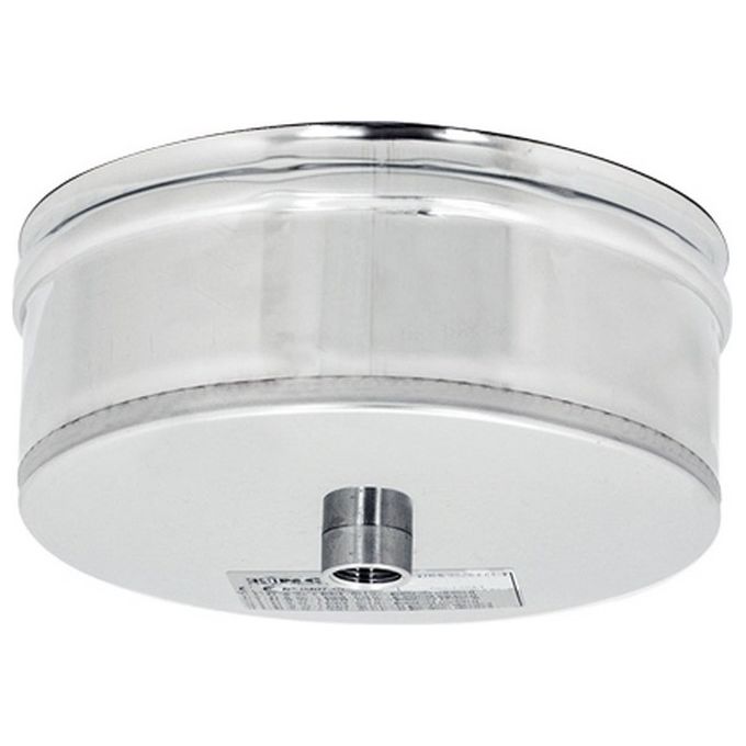 Generica LOR-FR-000455 Tappo Scarico Condensa Acciaio Inox 316L Diametro 25 cm Altezza 5,5 cm Spessore 0,5 mm colore Acciaio
