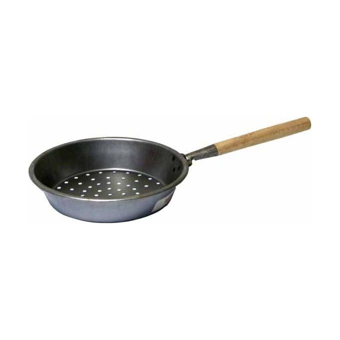 Padella Castagne Gas Manico Legno