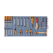 Sipa Pannello Forato Acciaio 98X48 Blu KIT_