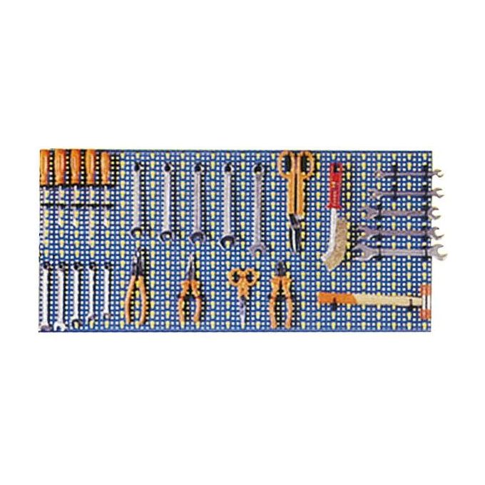 Sipa Pannello Forato Acciaio 98X48 Blu KIT_