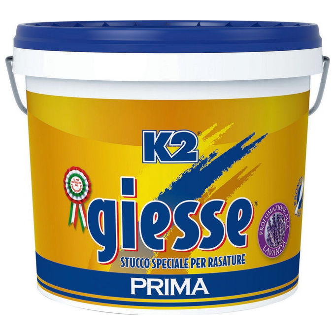 Stucchi Prima GS00120 K2 Stucco in Pasta per Rasatura Interno 20 Kg pronto all'uso colore Bianco