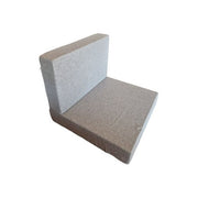 Olibo' 0912952-B Set cuscini divano 1 posto sfoderabile in misto cotone colore Grigio